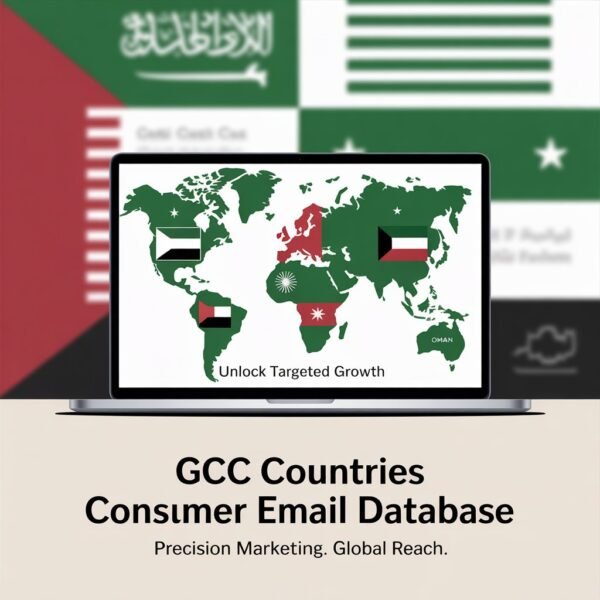 GCC Countries Consumer Email List Database