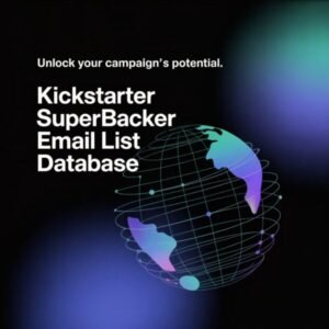 Kickstarter Superbacker Email List Database