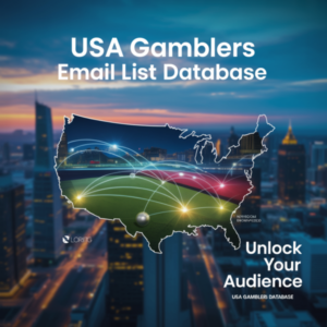 USA Gamblers Email List Database