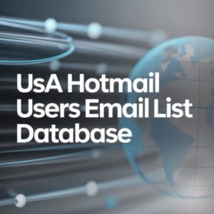 USA Hotmail Users Email List Database