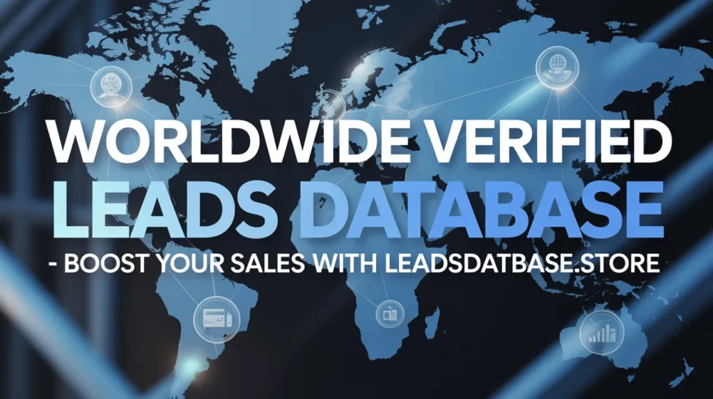 Worldwide Verified Leads Database