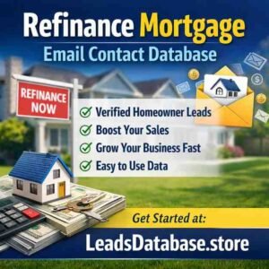 Refinance-Mortgage-Email-Contact-Database