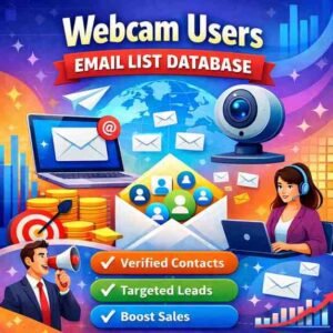 Webcam Users Email List Database