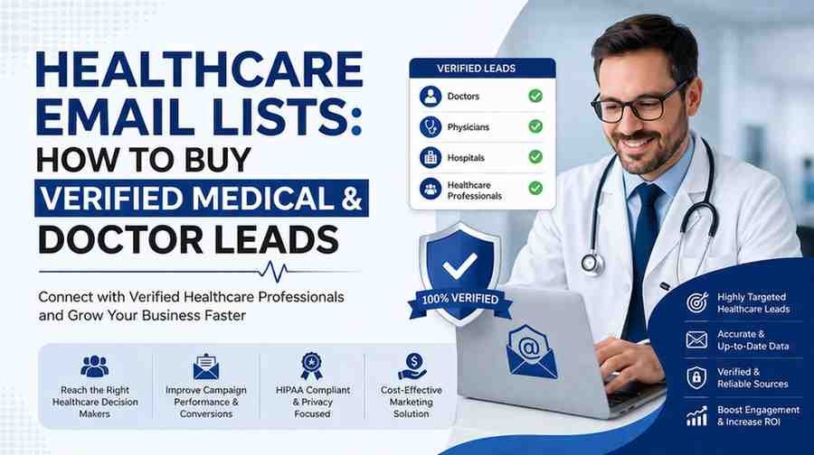 buy healthcare email list